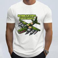 Bombardiro Crocodilo Italian Brainrot T Shirt New in Tops & Tees Hot Sale Cotton Unisex Casual Clothes Vintage Classic T Shirts S įvairiaspalvis