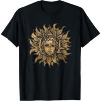 Apollo Sun God Symbol T-Shirt S įvairiaspalvis