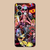 Gun n Rose Phone Case for Xiaomi POCO M6 M5 M4 M3 X7 X6 X5 X4 X3 F6 F5 F4 Pro GT 5G Black Cellphones Luxury Pretty POCO F4