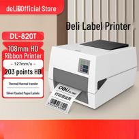 Deli Thermal Transfer Label Barcode Printer DL-820T (NEW) CN plug (adapter included)