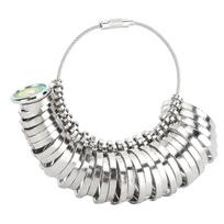 Professional Alloy Ring Sizer 33pcs Set Hong Kong Ring Size Ring Measuring Tool Jewelry Ring Gauge Professional Use
