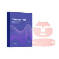 Hydrogel Face Mask Set 4 Pieces Tension Up Mask for Temporary Skin Firmness Elastic Texture Facial Care Treatment one size balta