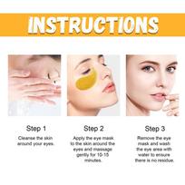 Eelhoe 24K Gold Firming Eye Mask Improves Eye Wrinkles Crow'S Feet Firmly Lifts Eye Area Skin And Moisturizes one size