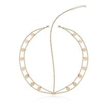 Accessories street style fashion super sparkly sequin tassel chain headwear auksas