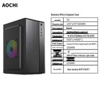 AOCHI S1 ATX Mini Desktop Case for MATX/ITX Motherboards