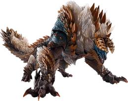 TAMASHII NATIONS MonsterArts Monster Hunter Iceborne Zinogre 285mm ABS PVC Painted Action Figure S.H. World Approx. &