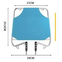 Foldable Bike Front Bag Carrier Bike Cargo Rack Handlebar Basket Bike Front Luggage Shelf Brackets Pannier Bag Bicycle Accessory mėlyna