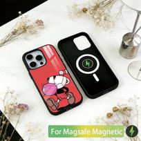 Game Cuphead Phone Case For iPhone17,16,15,14,13,12,11 Plus,Pro Magnetic For Magsafe Wireless Charging iPhone11