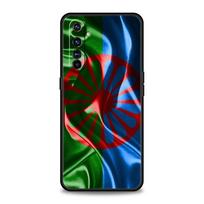 Gypsy Flag Sinti&Romanies Phone Case For Realme 12 11 10 9 8 5G 7 6 GT5 GT3 GT2 Pro C21 C25 C35 For Realme GT Neo 2 3 3T 5 Cover For Realme 6