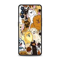 Dog Paw Phone Case For Oppo Reno13 Reno12 Reno11 F Reno10 Pro A54 5G Find X5 A53 A52 A9 A17 A57 A78 4G A79 A80 A98 Cover For Oppo A9 2020