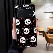 Case for Xiaomi Poco F8 M5 F1 C61 C75 M3 M4 M7 C50 X3 X4 X5 X7 Pro F3 C71 Funda Phone Cover Panda Pattern Poco F3