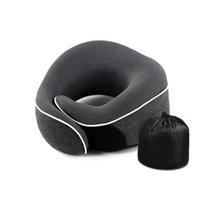 Portable Storage U Shape Pillow Space Memory Foam Slow Rebound Memory Foam Comfortable and Breathable Modern Minimalism Style