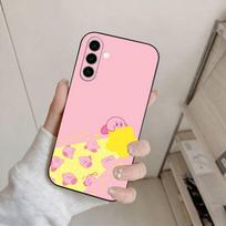 Cartoon Pink K-Kirbys-KK   Phone Case For Samsung Galaxy A73,A72,A71,A70,A53,A52,A51,Others Soft Black Cover Samsung a11