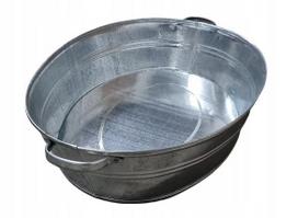 Kibiras Ovale 27L Metalinis Cinkuotas