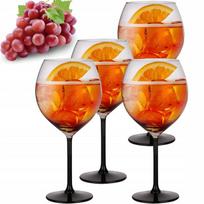 Onyx Komplet Dużych Kieliszków Do Do Aperol Spritz Wina 700 Ml 4Szt