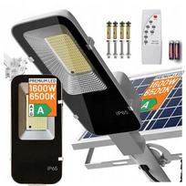 1600W LED atspari vandeniui IP65 sieninė gatvės saulės lempa Alogy Solarbright 6000Mah namui, fasadui, šviesa