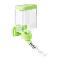 Leak-proof Bird Cage Water Dispenser Water Supply System Pet Bird Water Kettle  Pet Cage Use žalia