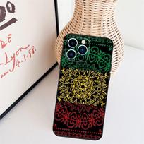 Black Bandana Paisley Phone Case For iPhone 16 Pro Max 15 14 13 11 12 17 Pro Max mini 15 16 Plus 16e 17 Air Cover For iPhone 11