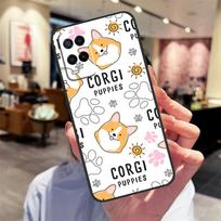 Cartoon Welsh Shiba Corgi Dog Case For Oppo A94 A54 A40 A60 A80 A98 A78 A18 A38 A58 A16 A76 A96 A17 A77 A74 A57S A15 Cover For OPPO A15