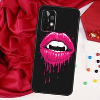Sexy Vampire Lips For Samsung Galaxy A56 A36 A26 A16 A05 A06 A22 A32 A52 A54 A34 A14 A55 A15 A53 A33 A35 Case For Samsung A12