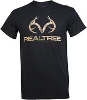 Realtree Extra Briedžio Rago Logotipo Medžioklės Unisex Marškinėliai S įvairiaspalvis