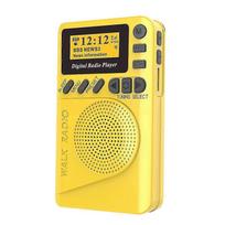 Pocket Dab Digital Radio Mini Dab+ Digital Radio With Mp3 Player Fm Radio Lcd Display