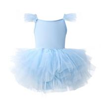 Baby Girl Princess Tutu Dress Sleeveless Infant Toddler Puffy Ballet Dress Black Pink White Party Dance Baby Clothes 1-8Y 2T