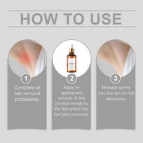 The  After Hair Removal And Shaving Is Cleansing, Moisturizing, Tender And Smooth, Providing A Refreshing And Delicate Care  For The Body And Skin one size