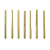 7Pcs Triangle Graver Steel DIY Tools Craft Accessories