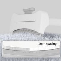 Pet Hair Removal Comb Macaron Simple Pet Hair Removal Knife Hair Removal Comb Curved Blade Pet Dog Hair Removal Comb onesize