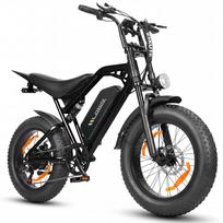 ESKUTE V202 Off-road Electric Bike, 48V 20.8Ah Long-Range Battery, Dual Suspension juoda