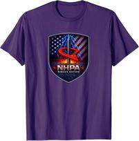 National Horseshoe Pitchers NHPA Ringer Nation Front T-Shirt S įvairiaspalvis