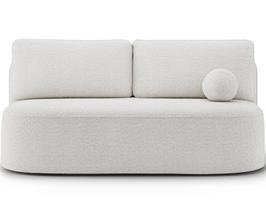 Sofa-lova Lilana Royal 01, balta sp., 193 x 96 cm x 93 cm