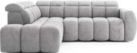 Kampinė sofa Falconn Sola 04, pilka sp., kairinė, 208 x 258 cm x 107 cm