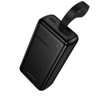 Borofone BJ88B Clever išorinė baterija 30000mAh 2xUSB juoda