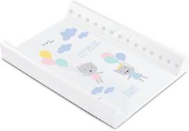 Minkšta vystymo lenta Sensillo, 70 cm, balta su balionais