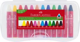 Vaško kreides Faber-Castell Jumbo wax crayon triangular, 12 vnt.