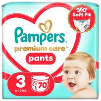 Pantalonai PAMPERS Premium Care vnt. 3 (70 vnt.)