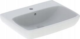 Vonios praustuvas Geberit Selnova Square, porcelianas, 60 cm x 46 cm x 18 cm, balta sp.