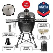 GET RED KAMADO KEPSNINĖ 24 colių (60 cm) ir 12l kazano komplektas