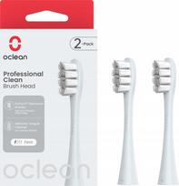 Elektrinio dantų šepetėlio galvutė Oclean P1C9, sidabro sp., 2 vnt.