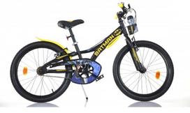 Vaikiškas dviratis, vaikų Dino Bikes Batman BOTTARI.620-BT, juoda sp./geltona sp., 20"