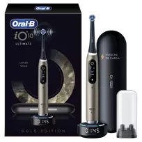 iOM10.1B4.AD Oral-B iO10 Gold Elektrinis Dantų Šepetėlis +TC