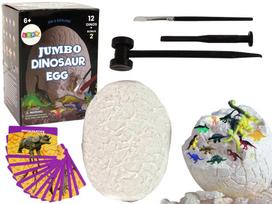XXL archeologinis dinozaurų kiaušinis su įrankiais ir kortelėmis