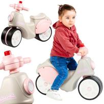FALK Scooter Strada Retro balansinis dviratis mergaitėms su tyliomis padangomis