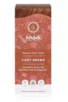 Augaliniai šviesiai rudi plaukų dažai šviesiai rudas, Khadi Naturprodukte, 100g