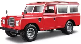 BBURAGO 1:24 automobilių modelis Land Rover Series II, 18-22063