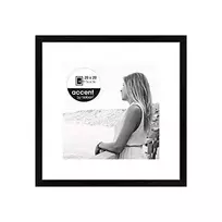 Nuotraukų rėmelis Nielsen Design Nielsen Aura juoda 20x20 Mediena įsk. Passepartout 1115000