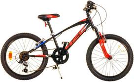 Vaikiškas dviratis Aurelia 420 Sport Suspension, juoda sp./raudona sp., 20"