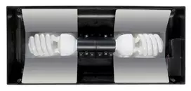 Exoterra - RAMP EXOTERRA Compact Top for 2 bulbs - 45 x 20 x 9 cm